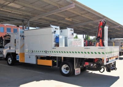 Custom Truck Service Body in Canberra for ACTEWAGL